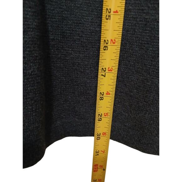 Banana Republic 1/4 Zip Thick Sweater Pullover Men Sz XL Navy Blue Preppy Office - Picture 5 of 10